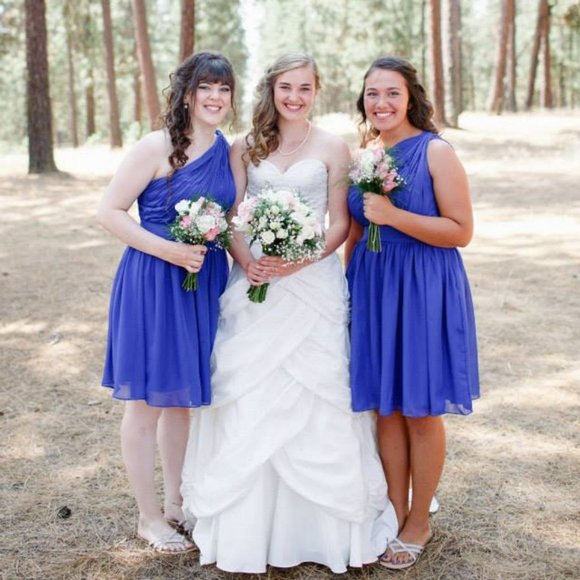 Royal Blue Bridesmaid Dress - Picture 6 of 6